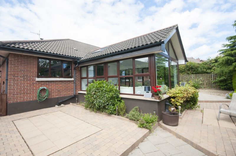 Sunroom with Garden View